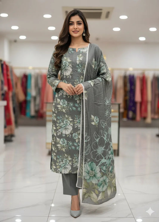 PRINTED MARINA SUIT 3PC PD-06