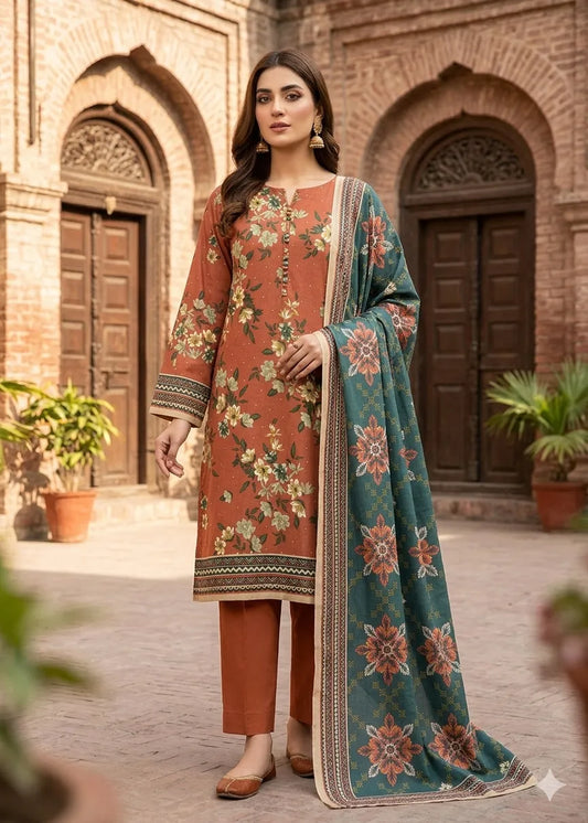ZESH PREMIUM LAWN 3 PCS D-27