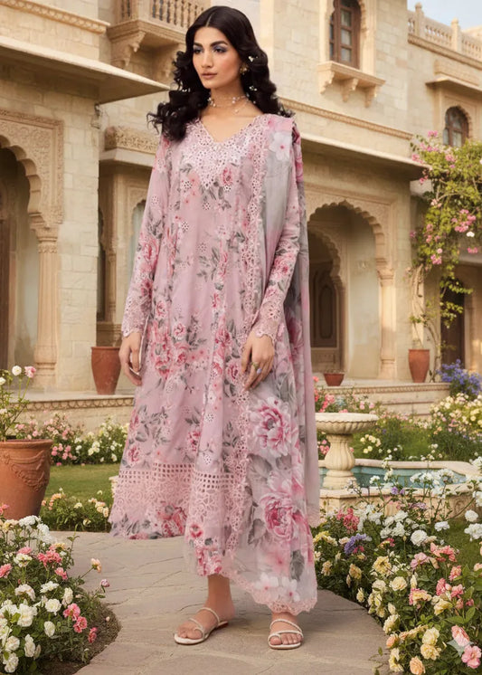 IZNIK KHADDAR DIGITAL PRINTED SUIT 3 PIECE UNSTITCHED D7