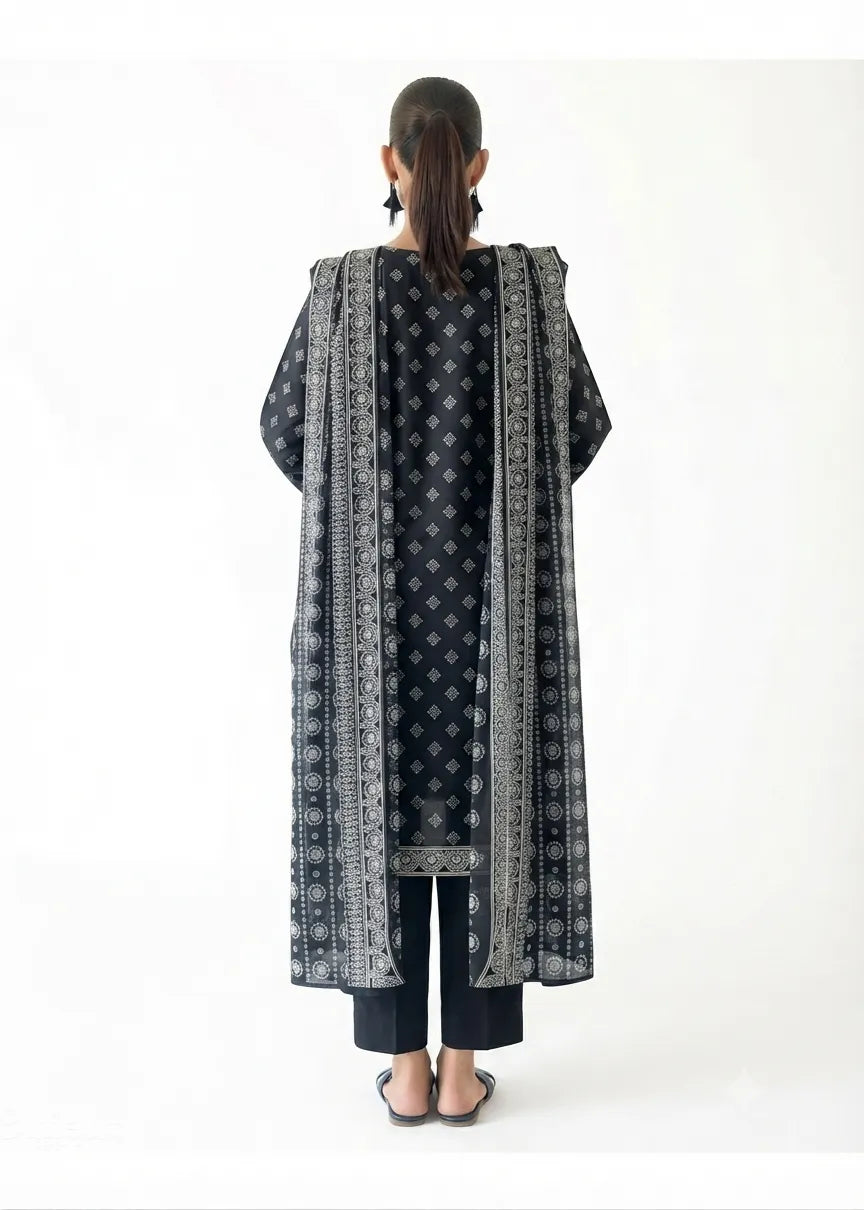 ORIENT BASIC LAWN COLLECTION 3 PIECE VOL 6 UNSTITCHED