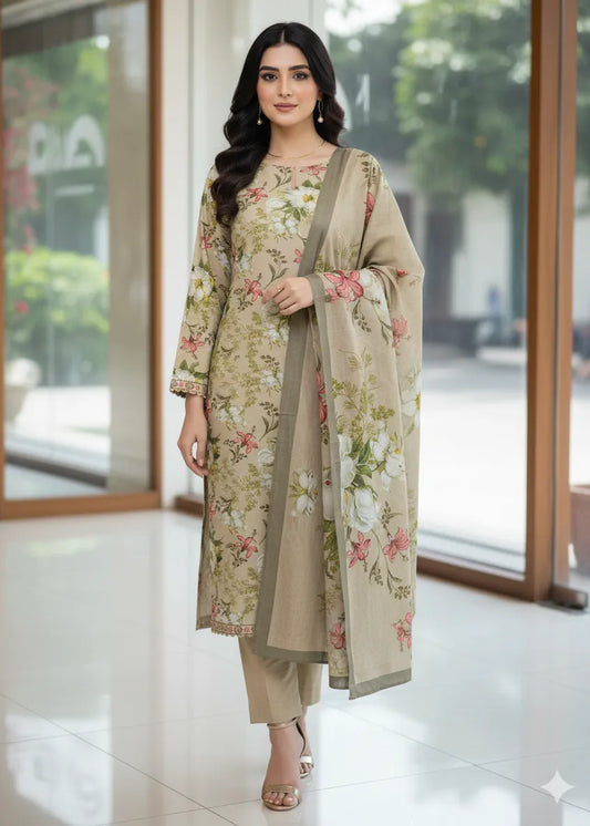 PRINTED MARINA SUIT 3PC PD-01