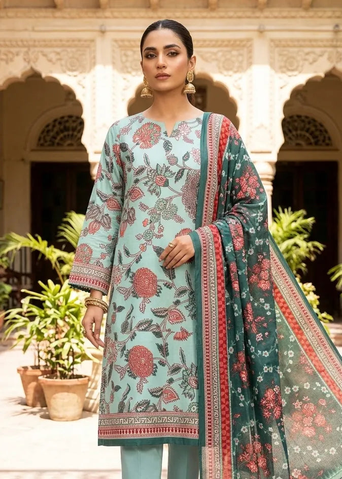 ZESH PREMIUM LAWN 3 PCS D-28