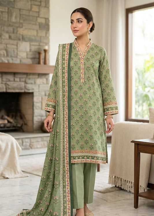 ZESH PREMIUM LAWN 3 PCS D-01
