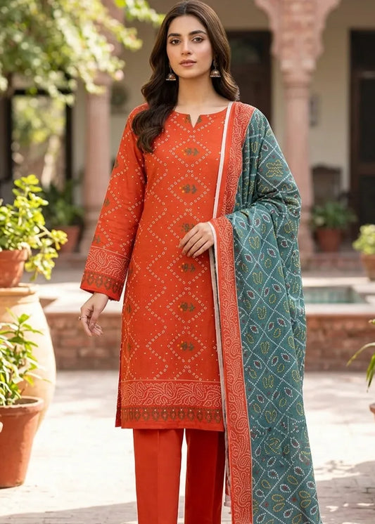 ZESH PREMIUM LAWN 3 PCS D-17