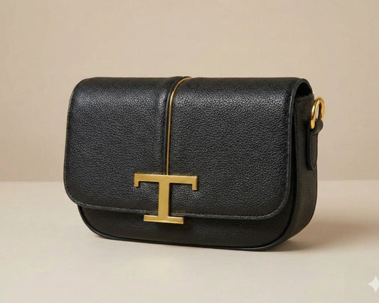 T TIMELESS MINI LEATHER CROSSBODY BAG FOR WOMAN