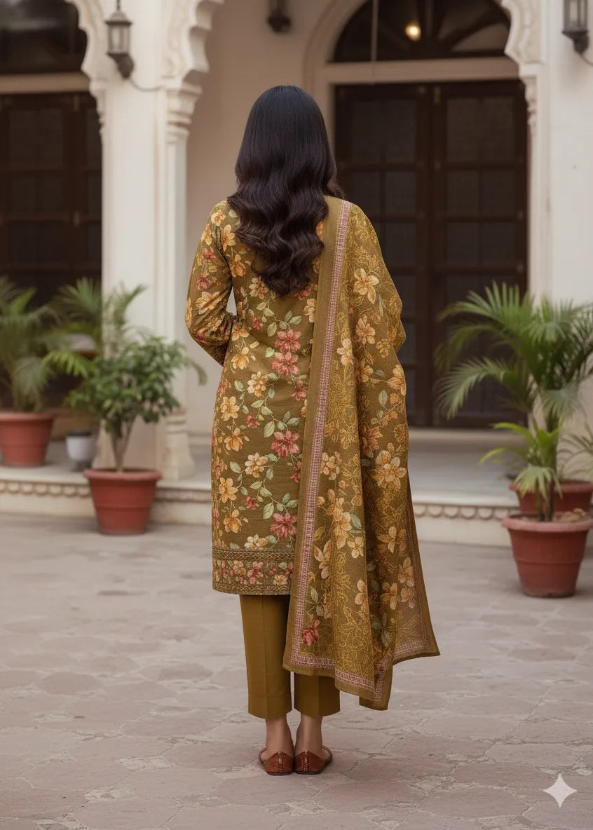 PRINTED MARINA SUIT 3PC PD-03