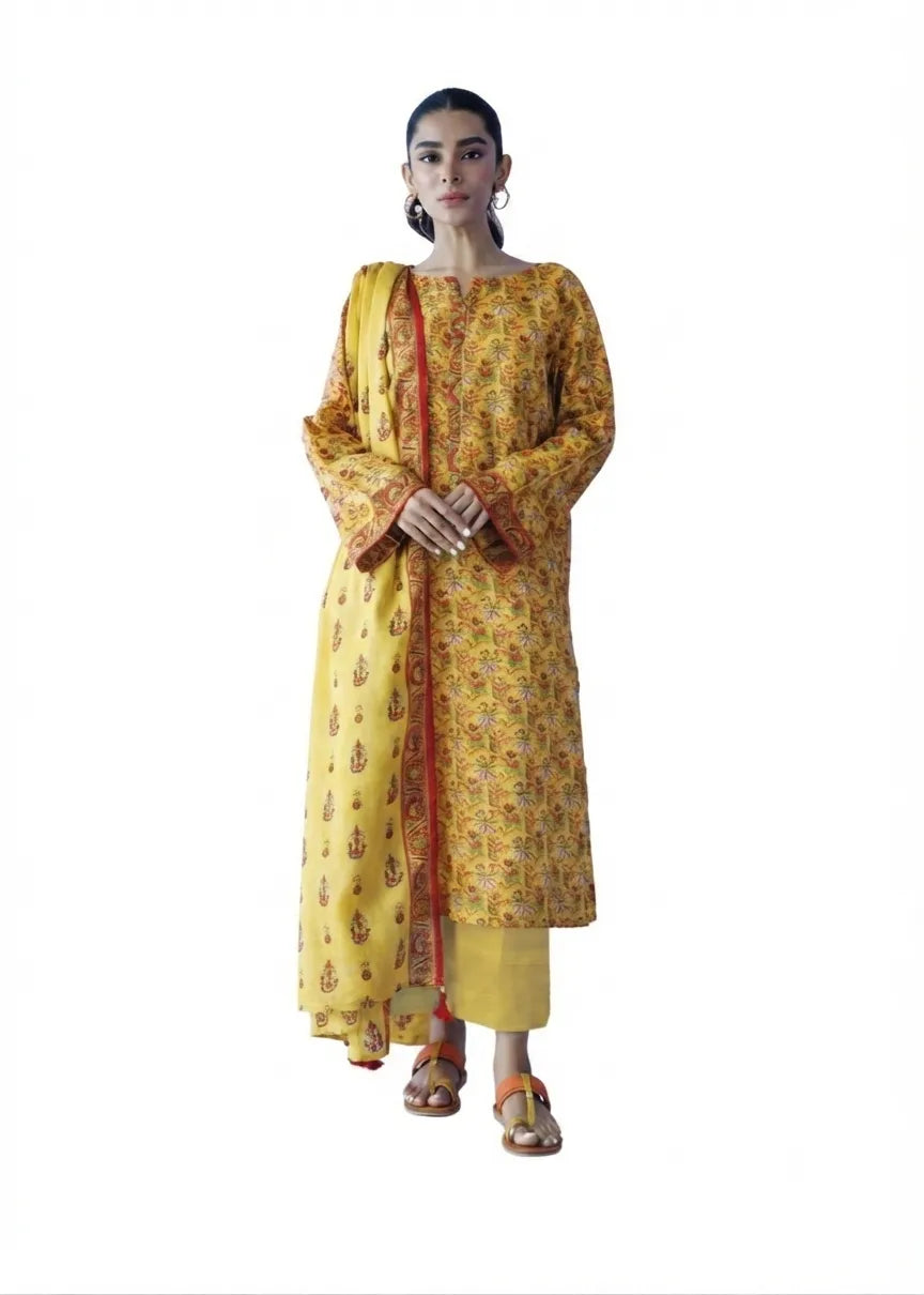 ORIENT BASIC LAWN COLLECTION 3 PIECE VOL 6 UNSTITCHED