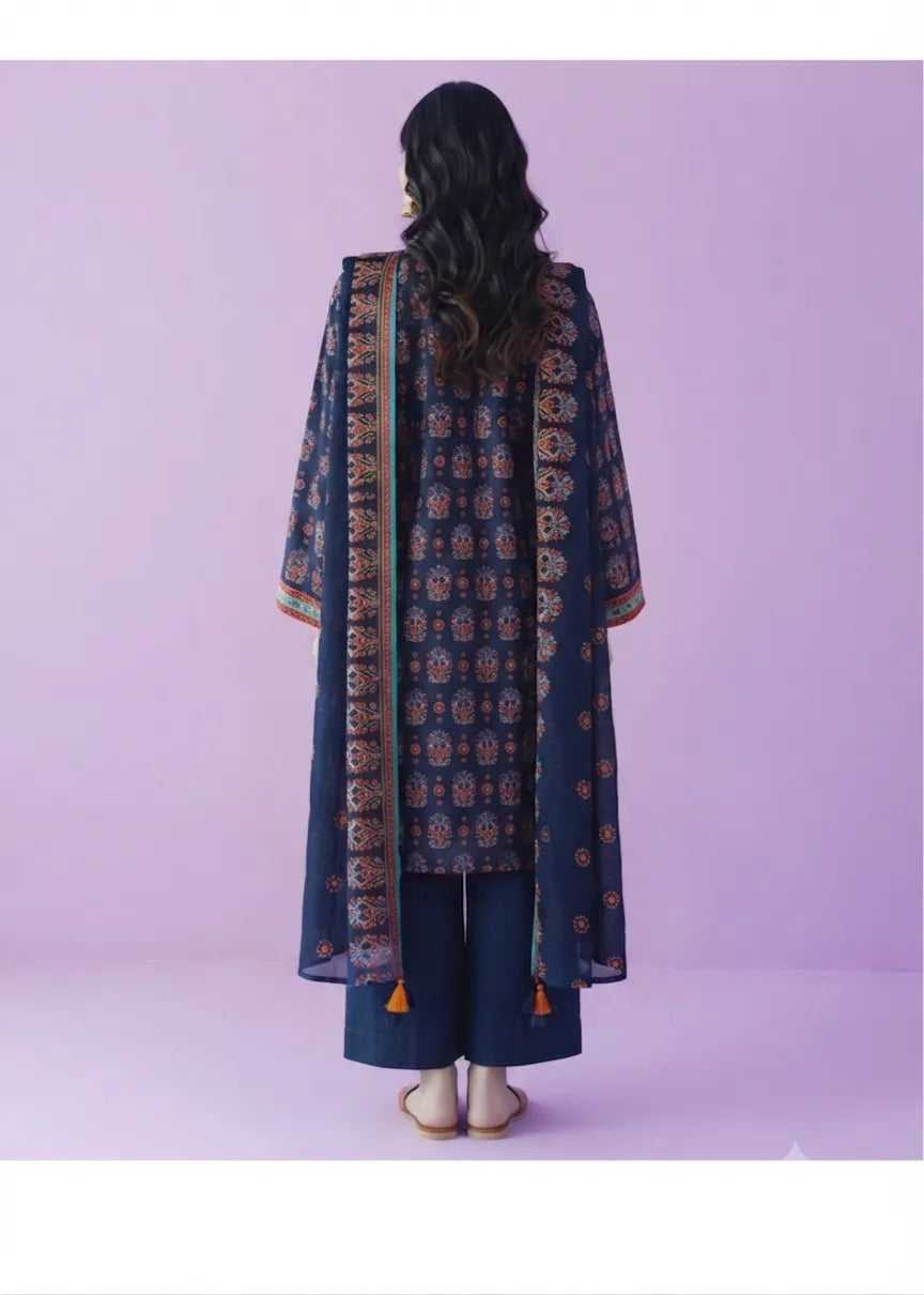 ORIENT BASIC LAWN COLLECTION 3 PIECE VOL 6 UNSTITCHED