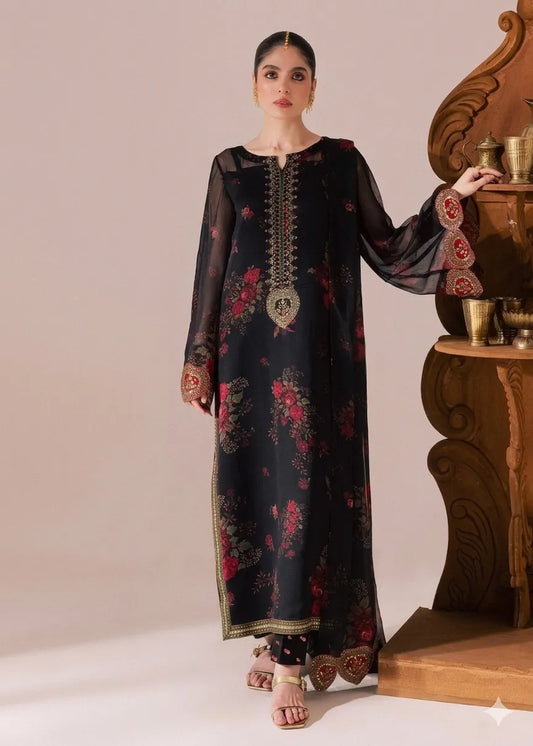 IZNIK PRINTED SUIT 3PC D#256 A