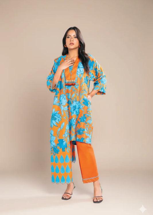 ALKARAM STUDIO KHADDAR 3 PIECE UNSTITCHED D9 54