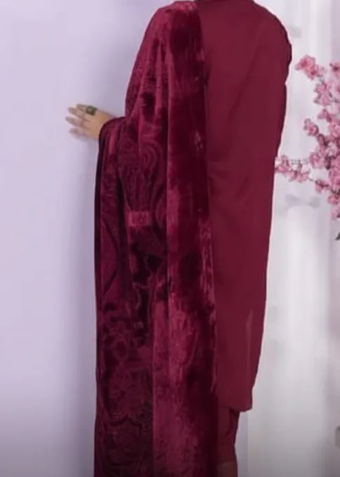 MAKHMAL BY RIAZ ART WINTER COLLECTION D-03 | ✅ 100% Original