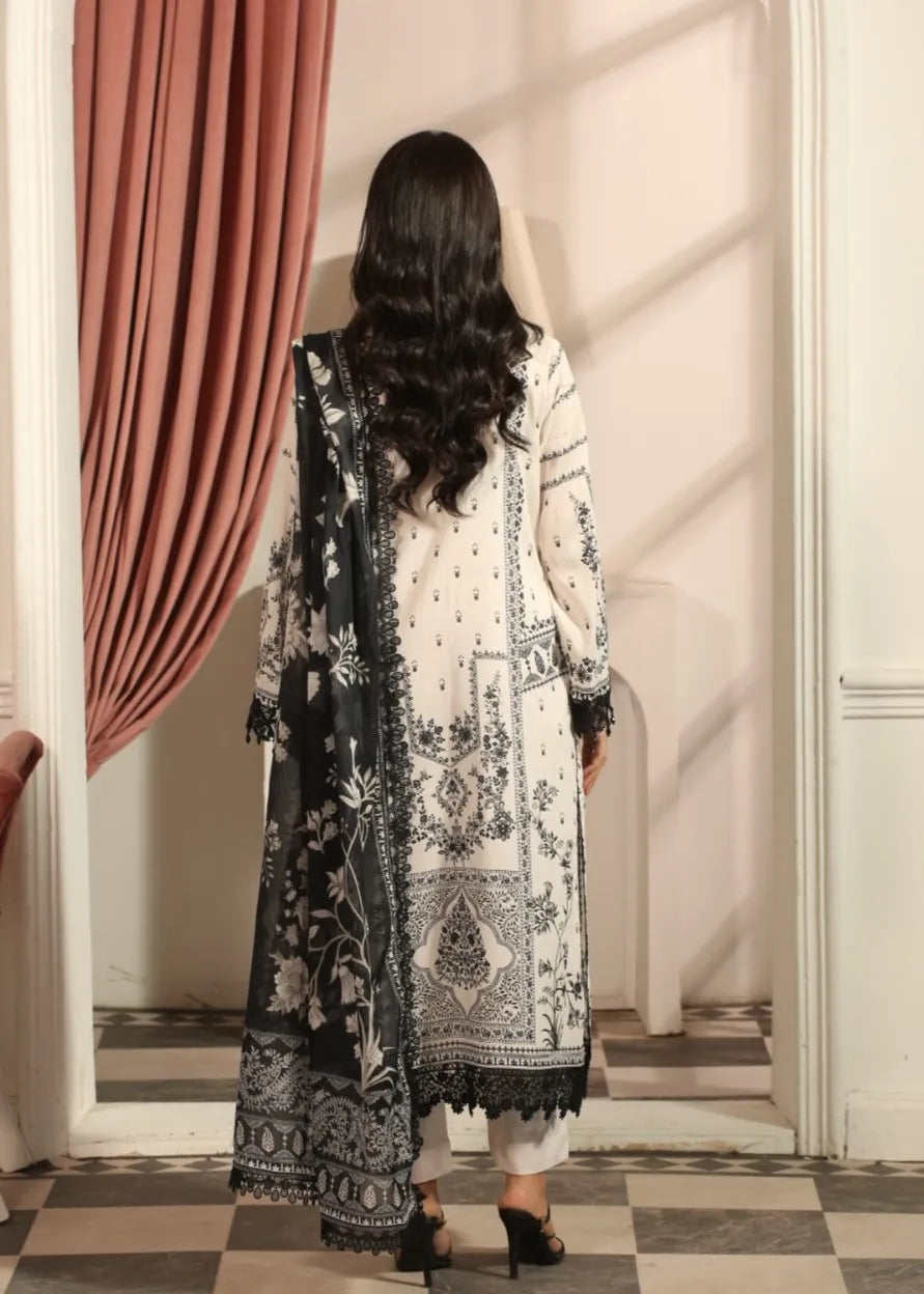 MAUSUMMERY DIGITAL PRINTED LAWN SUIT 3 PIECE VOLUME 2 PEARL | ✅ 100% Original