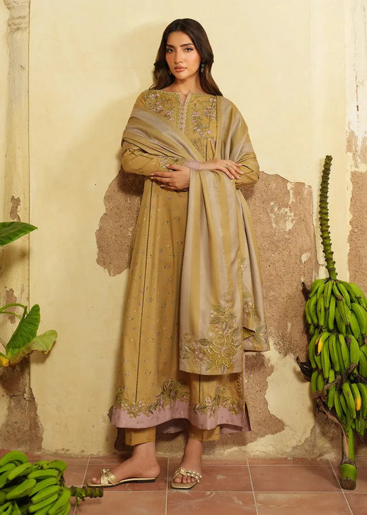 IZNIK PRINTED SUIT 3PC D#257A