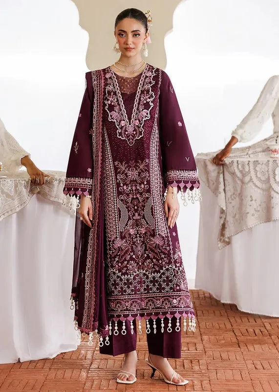 MORBAGH BY MAHNUR LUXURY 3PC LAWN '26 M-02 | ✅ 100% Original