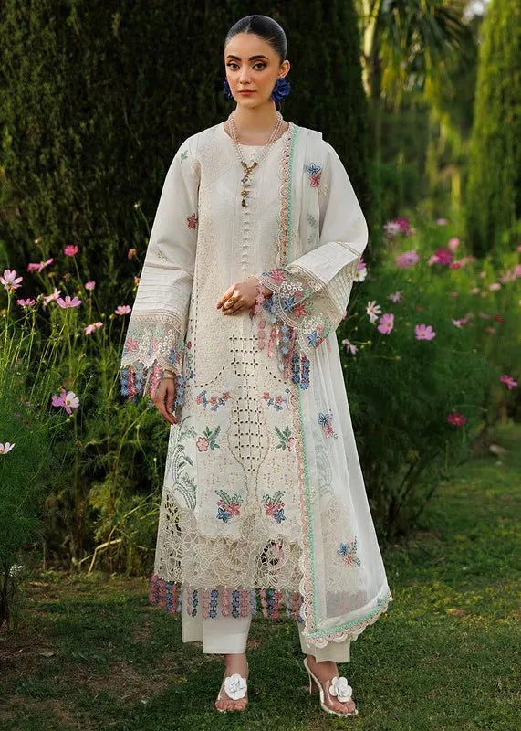 MORBAGH BY MAHNUR LUXURY 3PC LAWN '26 M-03 | ✅ 100% Original