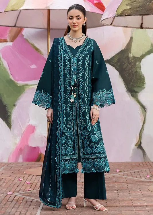 MORBAGH BY MAHNUR LUXURY 3PC LAWN '26 M-04 | ✅ 100% Original