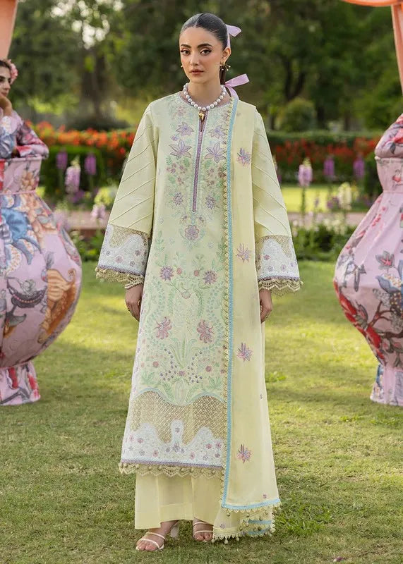 MORBAGH BY MAHNUR LUXURY 3PC LAWN '26 M-12 | ✅ 100% Original