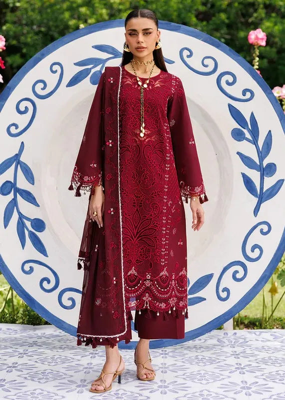 MORBAGH BY MAHNUR LUXURY 3PC LAWN '26 M-13 | ✅ 100% Original