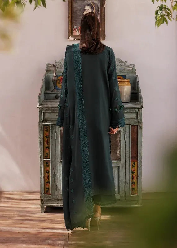 RAJBARI NISSA CHIKANKARI EDITION S/S 25' EMBROIDERED LAWN'25 D-05 | ✅ 100% Original