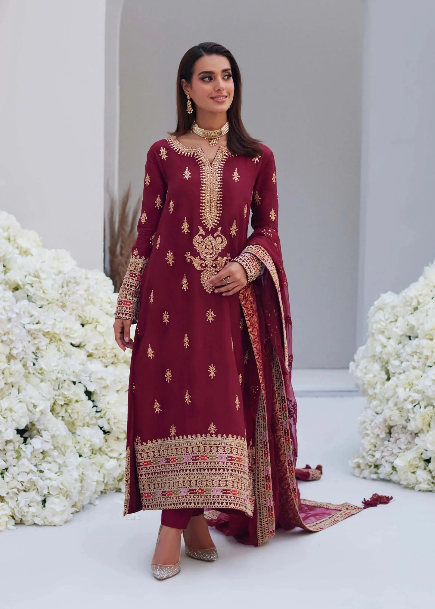 MINA HASAN LUXURY UNSTITCHED MAYA | ✅ 100% Original