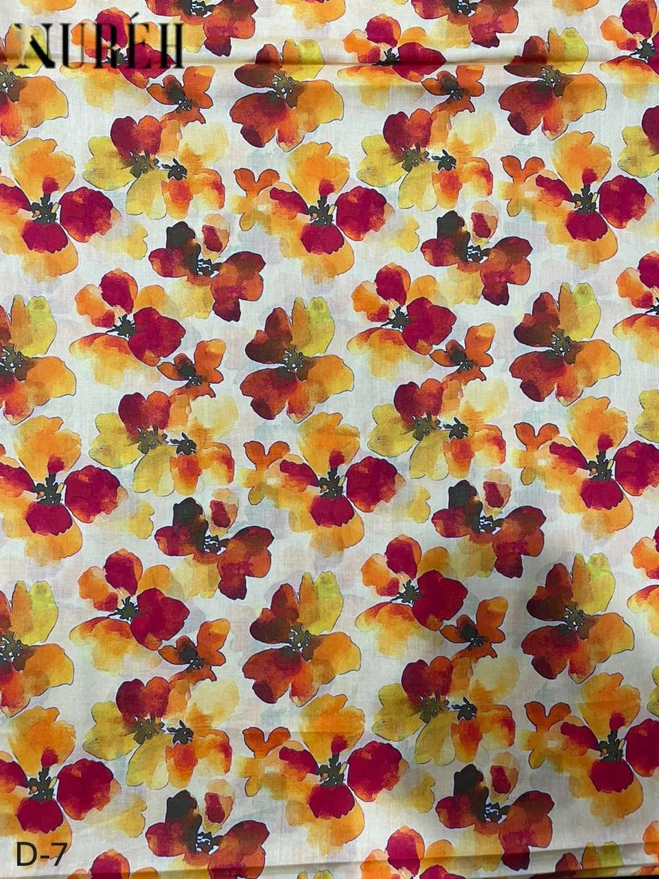 NUREH BY RIAZ ARTS PRINTED LAWN SUITS UNSTITCHED 2 PIECE D-7 - SUMMER COLLECTION  | ✅ 100% Original