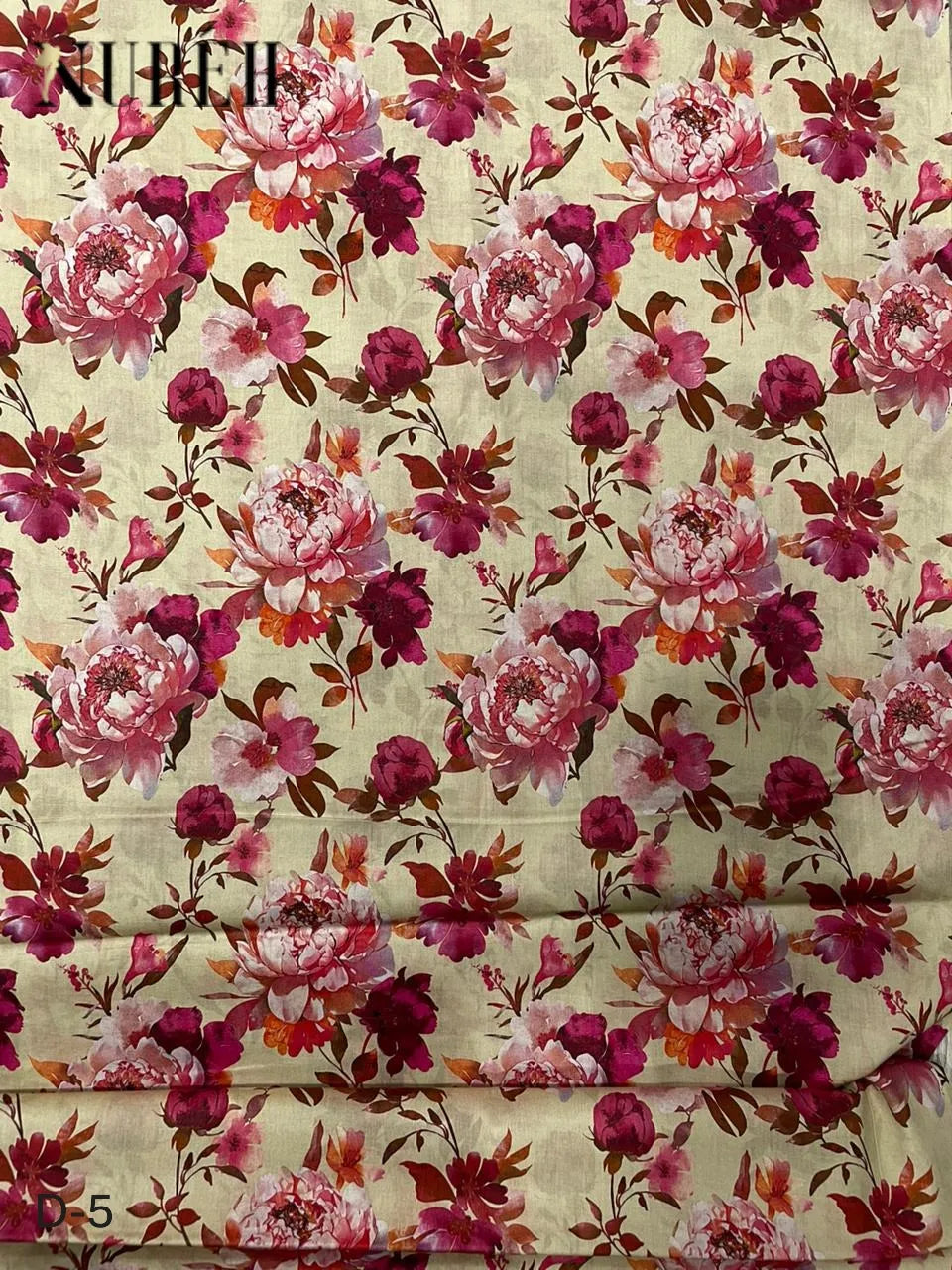 NUREH BY RIAZ ARTS PRINTED LAWN SUITS UNSTITCHED 2 PIECE D-5 - SUMMER COLLECTION  | ✅ 100% Original