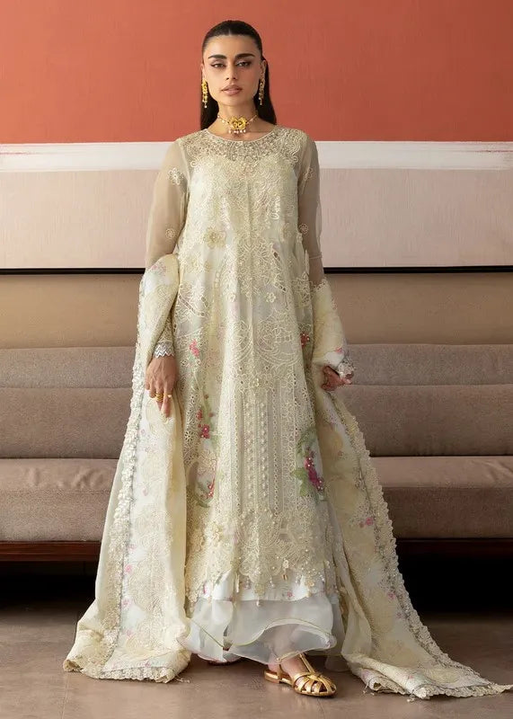 SIRENE BY MAHNUR LUXURY 3PC LAWN '26 S-10 | ✅ 100% Original