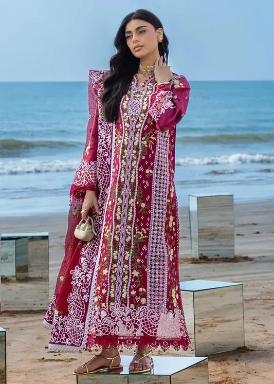 SIRENE BY MAHNUR LUXURY 3PC LAWN '26 S-011 | ✅ 100% Original