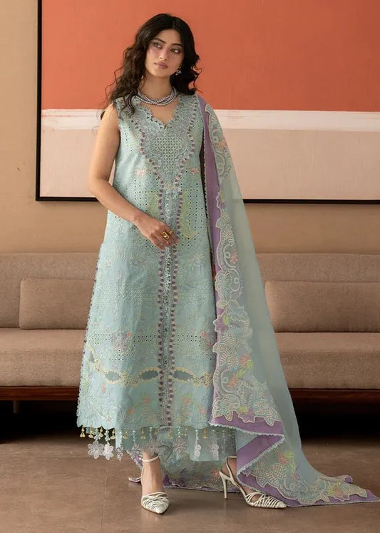 SIRENE BY MAHNUR LUXURY 3PC LAWN '26 S-013 | ✅ 100% Original