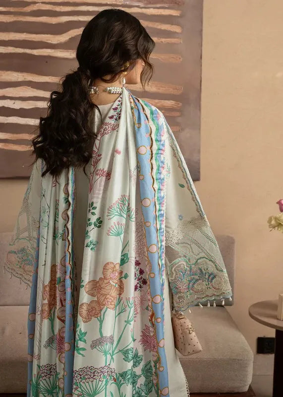 SIRENE BY MAHNUR LUXURY 3PC LAWN '26 S-014 | ✅ 100% Original