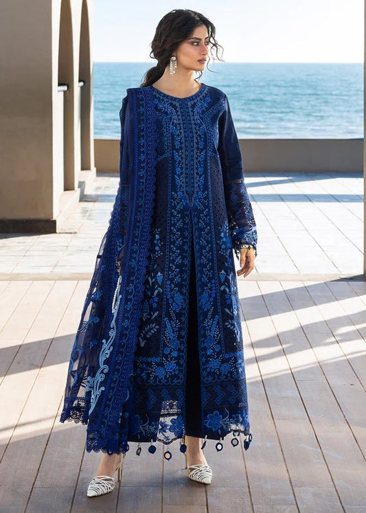 SIRENE BY MAHNUR LUXURY 3PC LAWN '26 S-015 | ✅ 100% Original