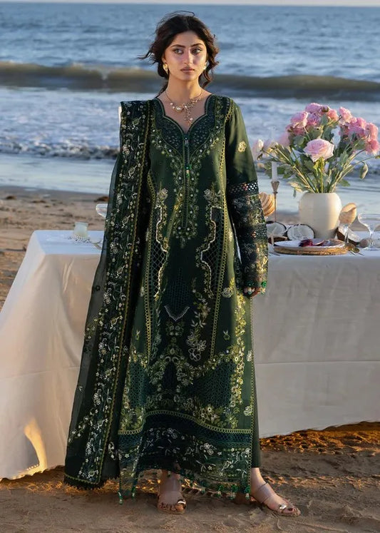 SIRENE BY MAHNUR LUXURY 3PC LAWN '26 S-03 | ✅ 100% Original