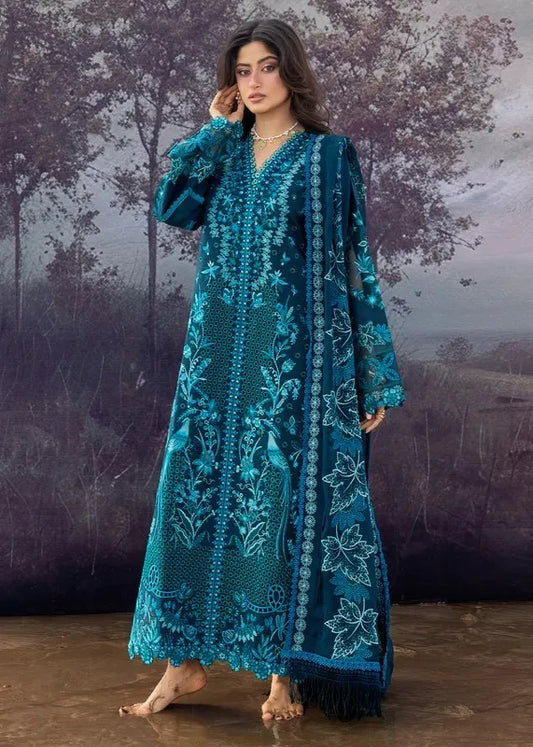 SIRENE BY MAHNUR LUXURY 3PC LAWN '26 S-04 | ✅ 100% Original