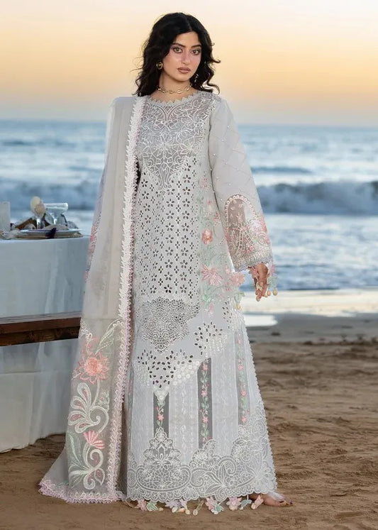 SIRENE BY MAHNUR LUXURY 3PC LAWN '26 S-06 | ✅ 100% Original