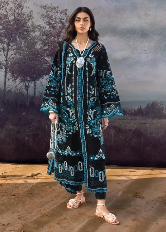 SIRENE BY MAHNUR LUXURY 3PC LAWN '26 S-016 | ✅ 100% Original