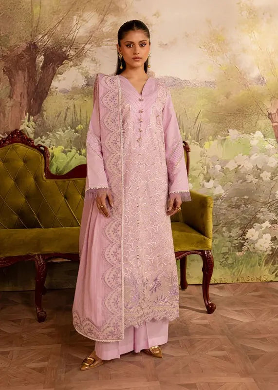 SIRENE BY MAHNUR LUXURY 3PC LAWN '26 VIOLETTA | ✅ 100% Original