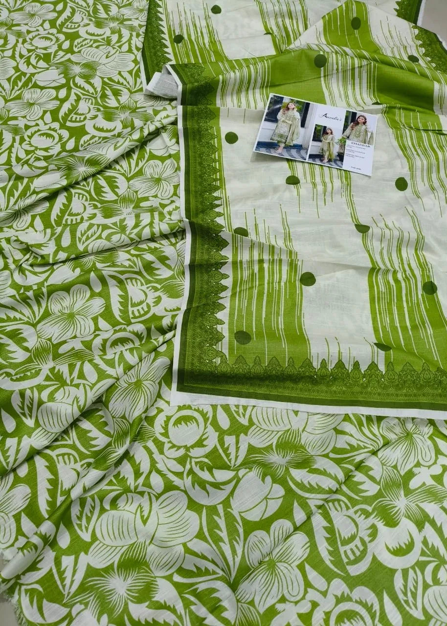 ANEELAS KHADDAR DIGITAL PRINTED SUIT 3 PIECE UNSTITCHED D5