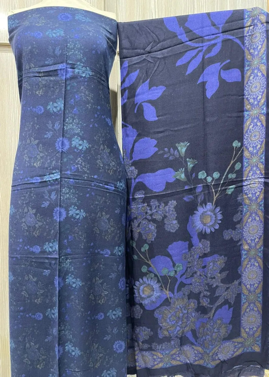 PERSIAN PALACHI WOOL WINTER 3PC SUIT WITH PALACHI SHWAL LPW-03