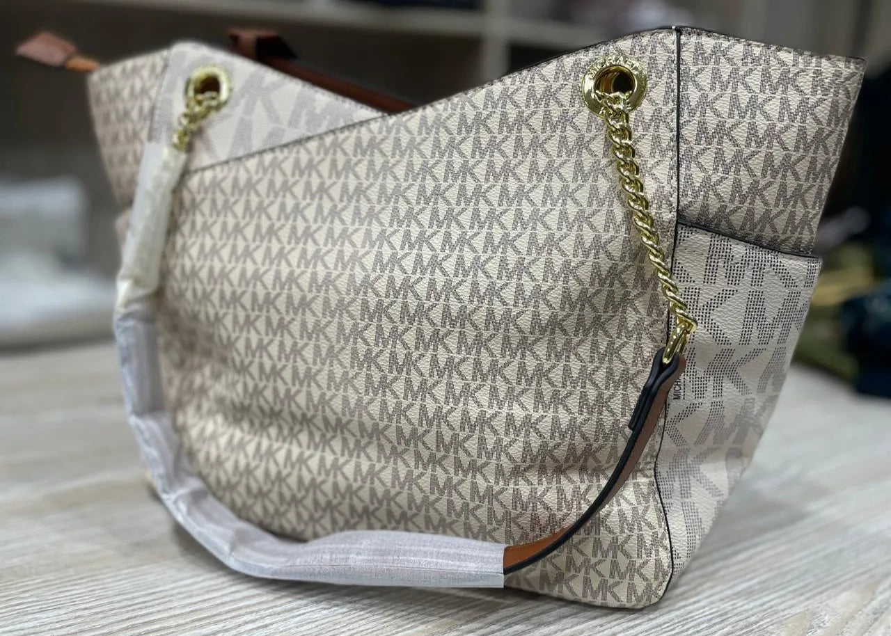 MICHAEL KORS MK SHOULDER BAG & HAND BAG FOR WOMAN WHITE COLOR