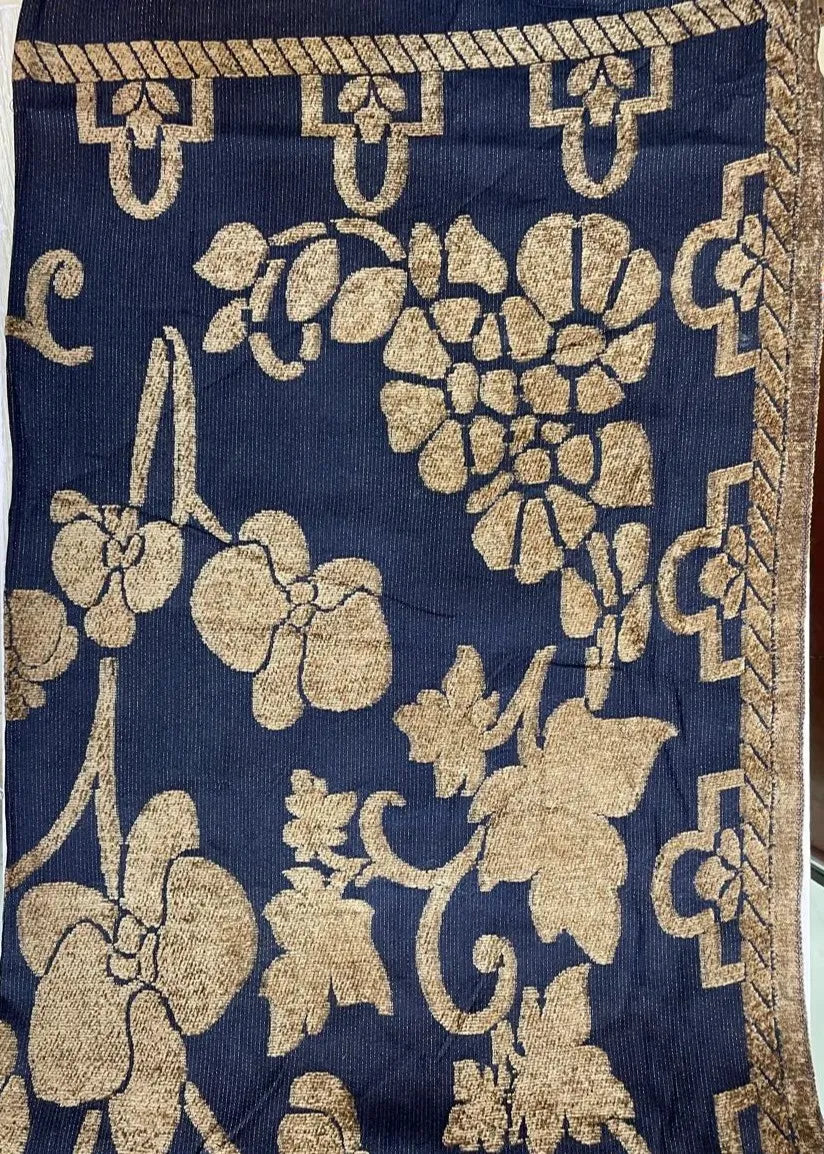 PERSIAN WOOL WINTER 3PC SUIT WITH PALACHI SHWAL (BLUE) PSD-03