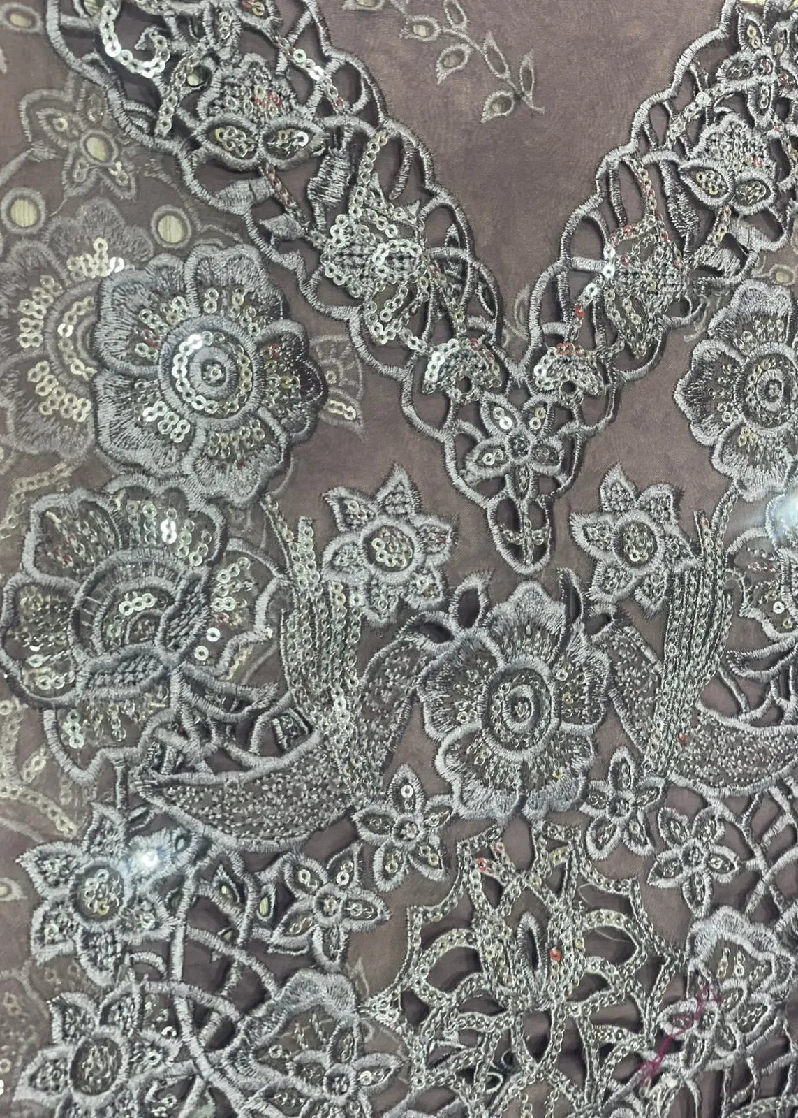 NAQSH BY BIN ILYAS EMBROIDERED 3PC SUIT 05A  | ✅ 100% Original