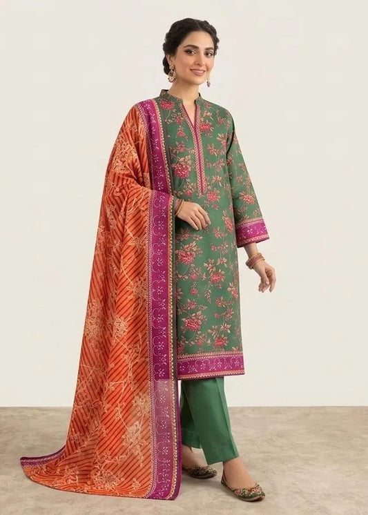 ZESH PREMIUM LAWN 3 PCS D-10