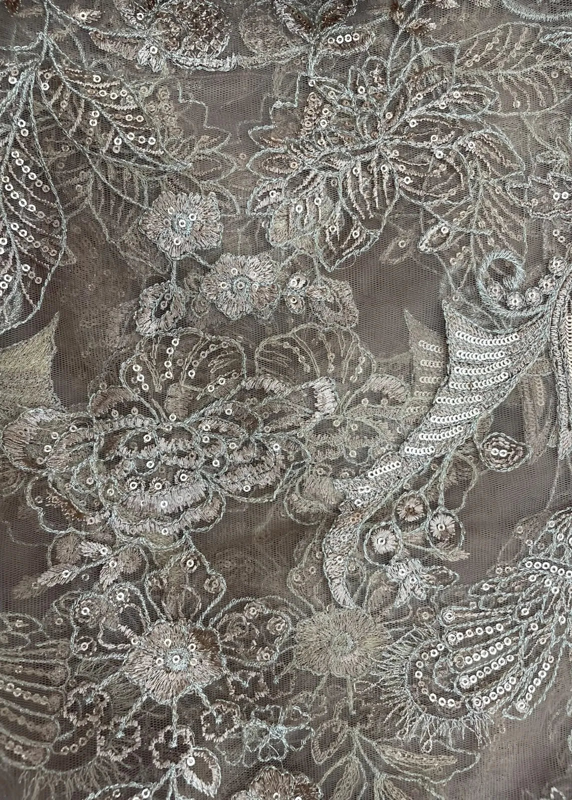 BAROQUE CHANTELLE EMBROIDERED LUXURY NET SAREE BQU-CH12-D06