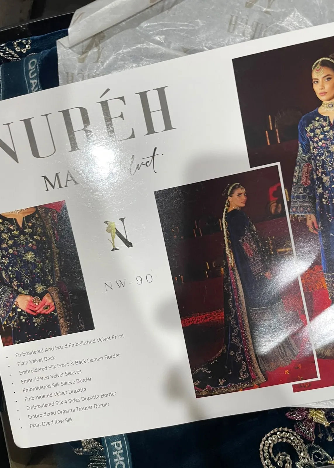 NUREH MAYA VELVET NW-90