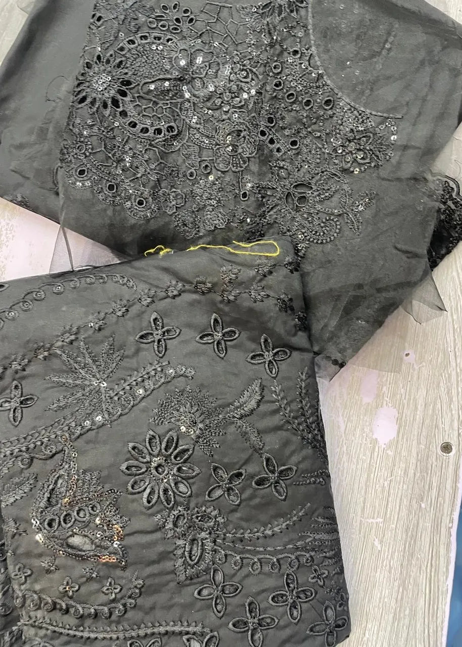 ALLENURA BY MAHNUR 3 PC LUXURY LAWN SUMMER COLLECTION | MOCHA | ✅ 100% Original