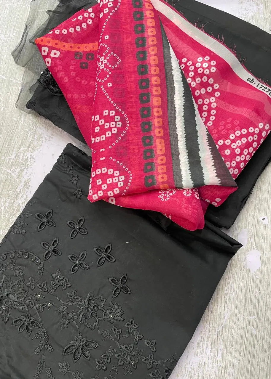 ALLENURA BY MAHNUR 3 PC LUXURY LAWN SUMMER COLLECTION | MOCHA | ✅ 100% Original