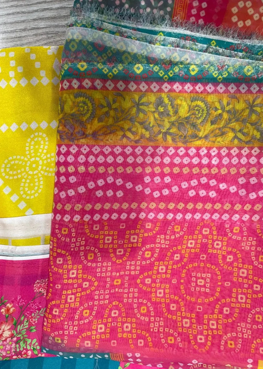 ANSAB JAHANGIR SILK PRINT