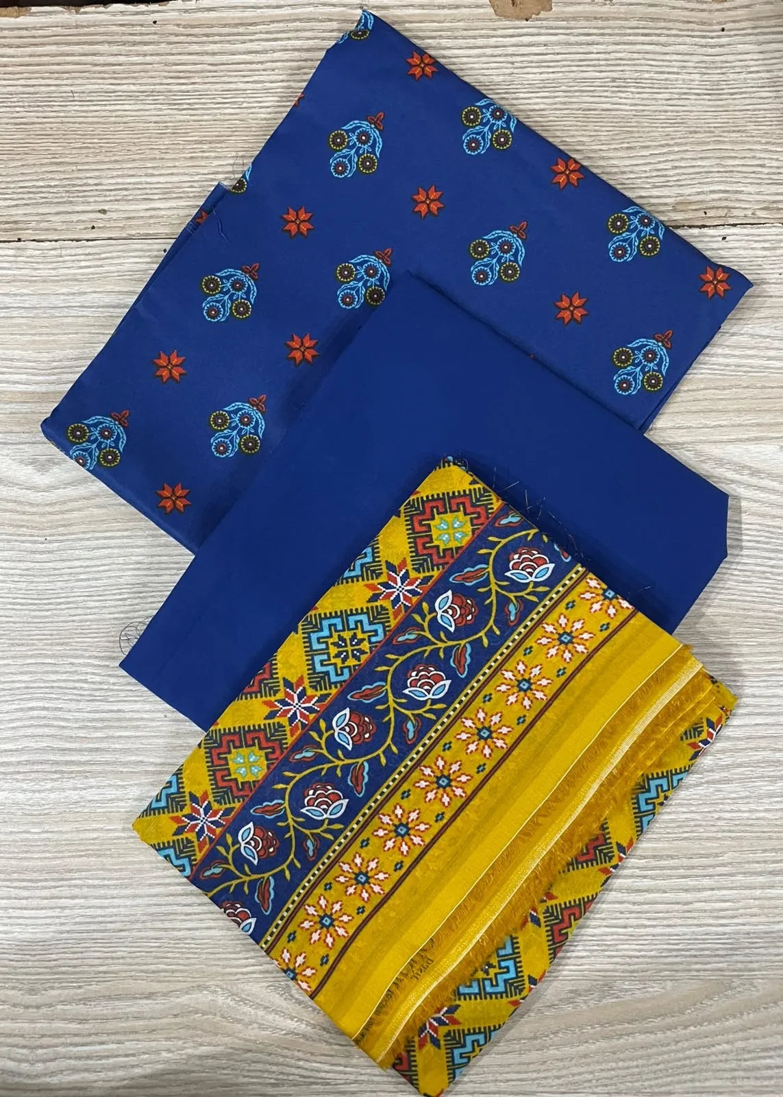 ORIENT BASIC LAWN COLLECTION 3 PIECE VOL 6 UNSTITCHED