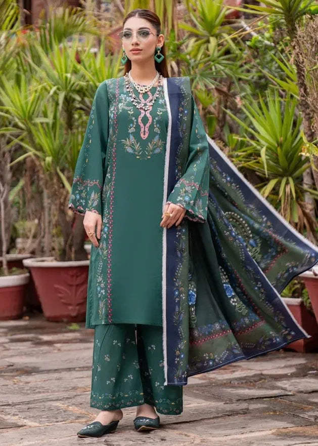 COCO SUMMER PREMIUM PRINTED LAWN 3PC D-02