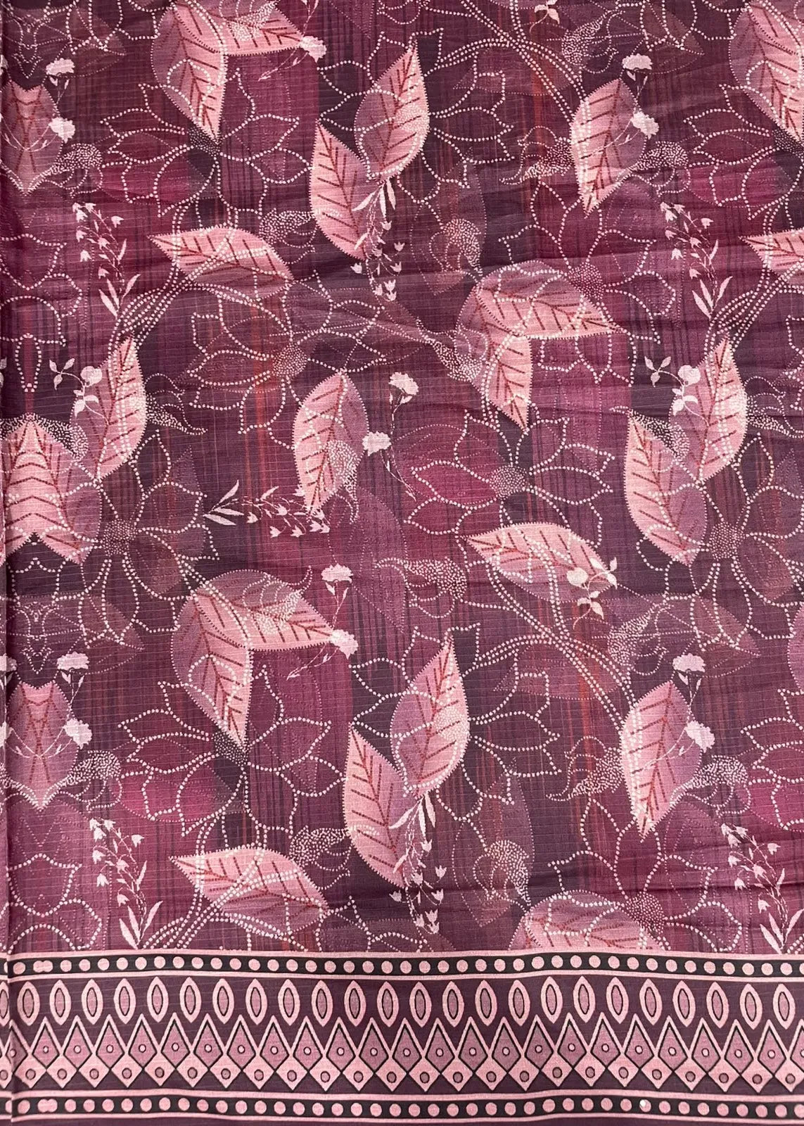 VISCOSE LINEN DIGITAL PRINTED SUIT 3 PIECE UNSTITCHED D-2